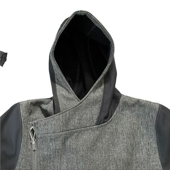 Renegade Club Diagonal Zipper‎ Fitted Jacket Size Small Grey/Black - Picture 5 of 10